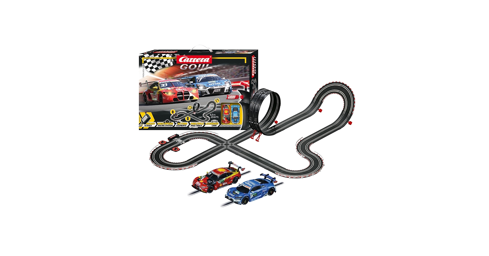 Amazon.com: Carrera GO Electric Powered Slot Car Racing Kids